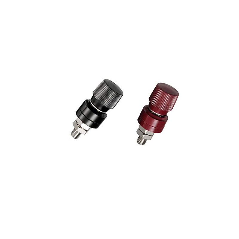 Eledabra 2 Pcs Terminal Binding Post M8 Threaded Diameter Binding