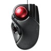 エレコム USB マウス 有線 トラックボール 大玉 8ボタン チルト機能 ブラック M-HT1URXBK