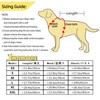 Dog Waterproof Raincoat with Poncho Hoodie, High Reflective Adjustable Yellow