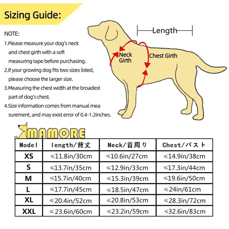 Dog Waterproof Raincoat with Poncho Hoodie, High Reflective Adjustable Yellow