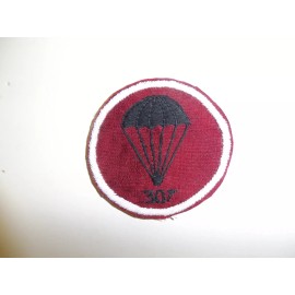 b0857 WW2 US Army Airborne 307th Engineers 82nd Division cap patch PIR R3D