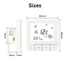 MincoHome WiFi Digital Temperature Controller Electric Floor/Water/Gas Boiler Programmable Thermostat