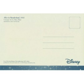 ALICE IN WONDERLAND, CONCEPT ART BY MARY BLAIR, NICE POSTCARD (1)