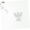 Operitacx 1 Set Toilet Seat Bumpers Light Grey Corner Spacers