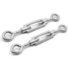 Design61 Set of 2 turnbuckles, M8 x 70 mm, wire