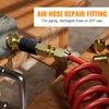 SUNGATOR 6 Pack 1/4'' Brab Air Hose Repair Fittings, 1/4