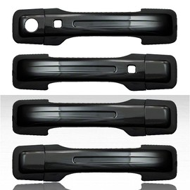 Auto Reflections Set of 4 Door Handle Covers for 2019-2025 Ram 1500/2500/3500 - Gloss Black