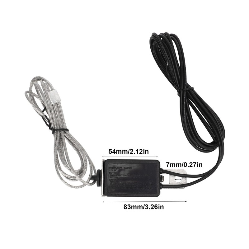 Trailer Brake Switch Sensitive Rust Proof Flexible Tension Strong Strength