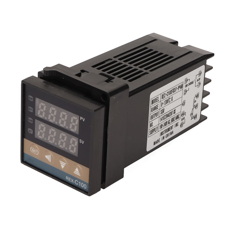 PID Temperature Controller Set K Type Thermocouple Heat Sink Relay
