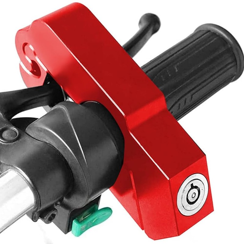 EMAGEREN Brake Lock for Motorcycles, Anti-theft Lock, Easy Operation, Fall