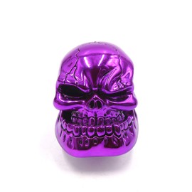 uxcell Universal Skull Head Style Car Manual Stick Gear Shift Knob Lever Shifter Purple