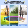 Trekassy 60" Large Saucer Tree Swing for Kids Adults 900D