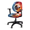 ELEDIZI Office Chair Cover Football Cool Gaming Chair Cover Home