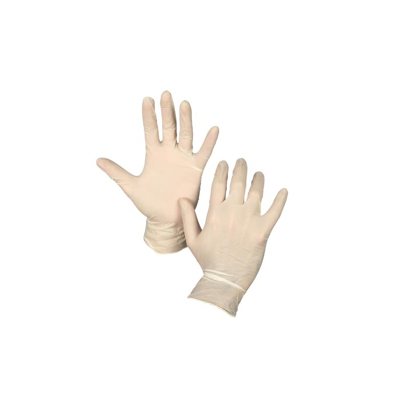 Sabco Latex All Purpose Disposable Gloves, Medium (Pack of 100)