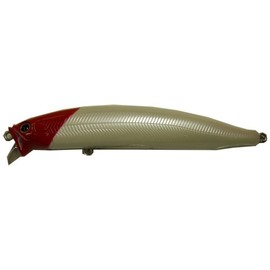 TackleHouse, Minnow, Contact, Feed, Shallow 4.1 inches (105 mm), 0.6 oz (16 g), No1 Pearl Red Head Lure