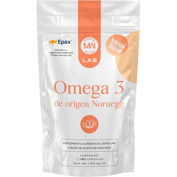 MW Labs Omega 3 De Salmón Noruego Puro - 180