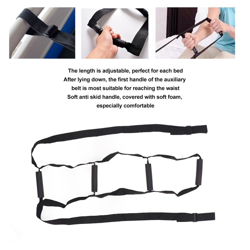 Elderly Sit Up Rope Nylon Length Adjustable Assist Bed Rope
