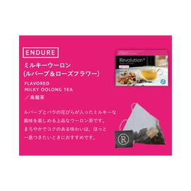 Revolution Oolong Tea Milky Oolong [Rhubarb & Rose Flower] Endure 1.1 oz (32 g) x 16 Bags