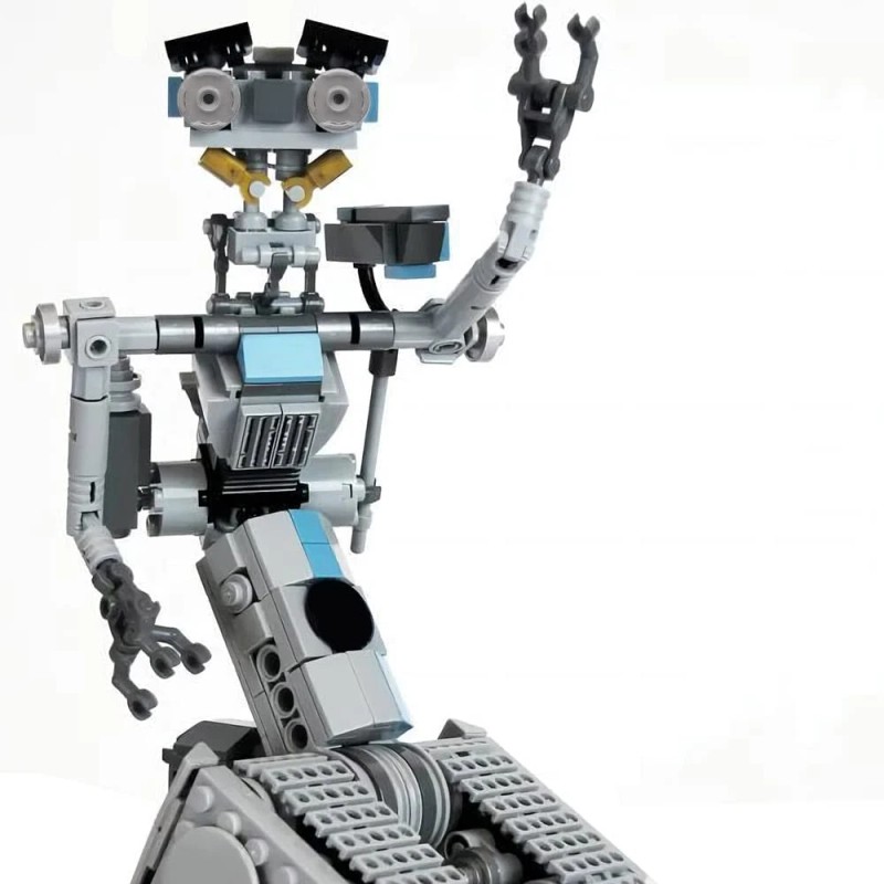 Nutain Johnny 5 Robot Building Toys,Movie Short Open Circuit Figures