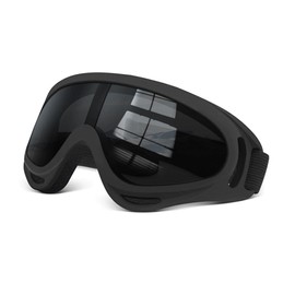 SooGree ATV Motocross Goggles UV Ski Goggles Safety Goggles Over Glasses with Extreme Impact Resistance Motocross Riding Goggles with Adjustable Elastic Headband Windproof Dustproof