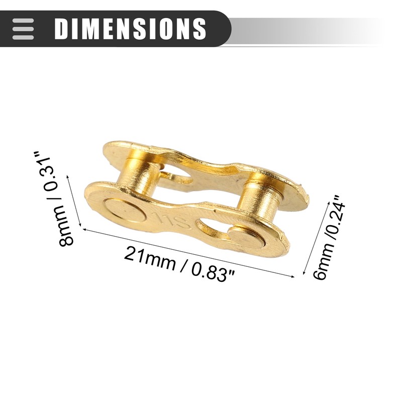 Motoforti Universal Bike MTB 11 Speed Chain Master Link Joint