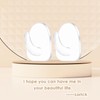 20 Pcs Clear Adhesive Wall Hooks for Hanging, Small Plastic