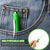 Honoson 10 Pieces Pocket Screwdriver Mini Tops and Pocket Clips