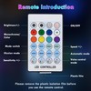 Weinsamkeit LED Interior Lighting, Acrylic Car RGB Ambient Lighting Strip