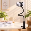 Flexible Long Arm Phone Holder for Hands-Free Viewing – Adjustable