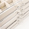 5 Drawers Clear Jewelry Box for Women and Girls, Acrylic