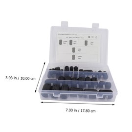 Operitacx 36 Pieces Noise Filter Ferrite Core with Removable Plastic Cover Cable Filter Parts for Household Supplies Install Use
