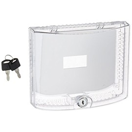 Braeburn 5970 Universal Thermostat Guard with Keyed Lock, White