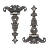 sourcing map 3.5 Inch Door Tee Hinge, 2Pcs T-Strap Hinges