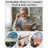 Copkim 6 Pairs Clip on Reading Glasses Flip up Magnifying