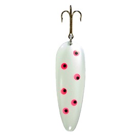 Lucky Strike Bait Works Secret Weapon Spoon Fishing Lure for Bass, Lake Trout, Musky, Pike, Salmon, and Walleye, Designed in Canada (Size 3.5)