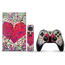 MightySkins Skin Compatible with NVIDIA Shield TV wrap Cover Sticker Skins Stained Heart