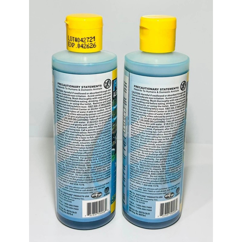 Found Tec EasyCare 50082 FounTec Algaecide and Clarifier 8oz Bottle