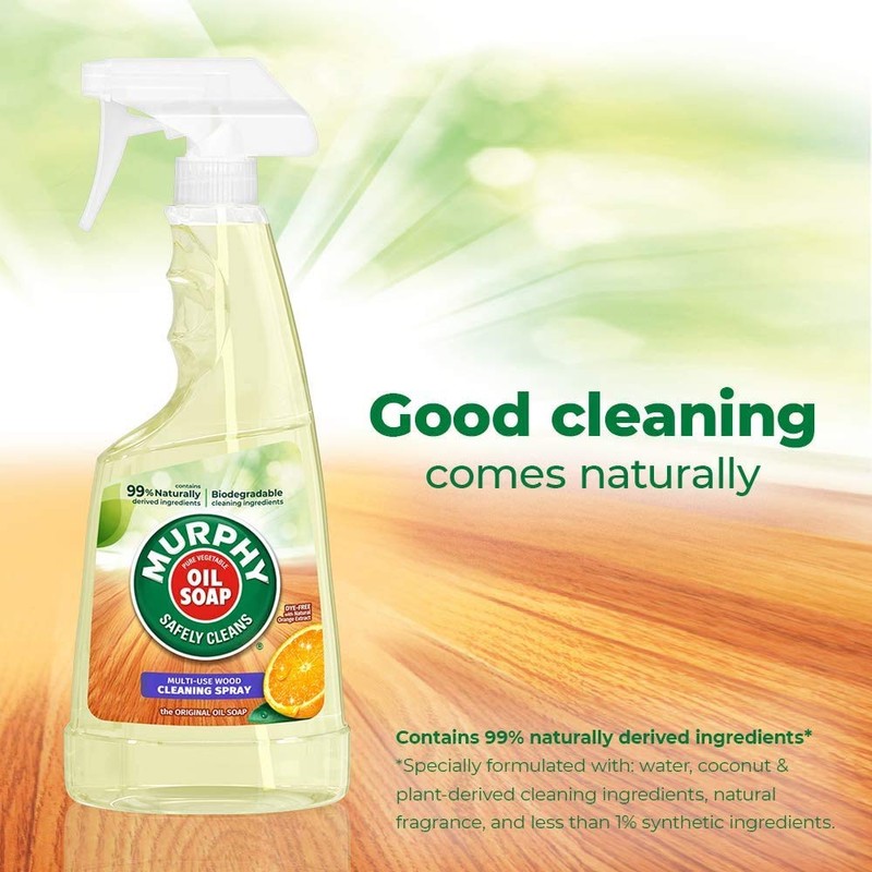 Murphy Oil Multi-Use Wood Cleaner Spray with Orange Oil, 22