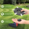 GoldOars 12 Lawn Mower Blade Turntable 146 mm Robotic Lawnmower