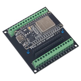 1 Sets ESP32 Development Board USB-C Interface ESP-32 ESP32 with ESP32 Breakout Board Shield Terminal Adapter for ESP32 30Pin