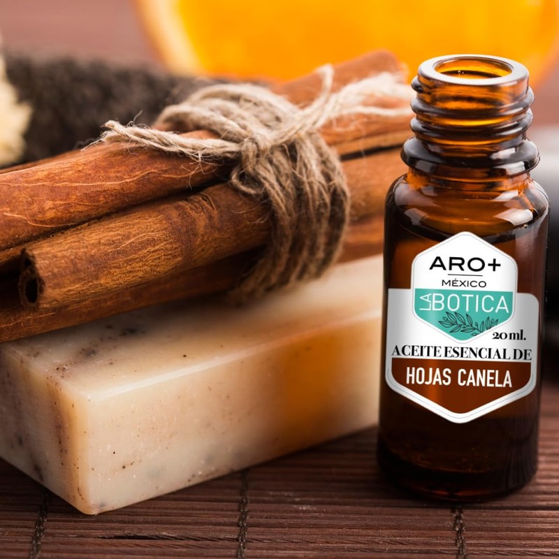 ARO+ Aceite Esencial de Hojas De Canela Natural Puro Aromaterapia