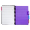 1 x Black A5 Spiral Bound PVC Covered Project Subject