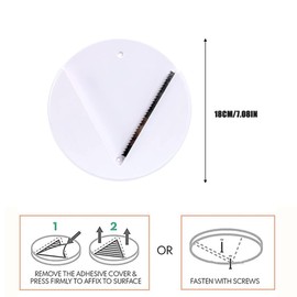 Under Cabinet Jar Opener for Weak Hands, Seniors with Arthritis and Low Strength People Opens Any Size/Type of Lid (White)