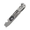 ResafeLy Titanium Pry Bar,Multi-tool,EDC Tool,Versatile Pry Tool,Bottle Opener,Wrench,Ratche screwdriver,Nail puller,Crowbar