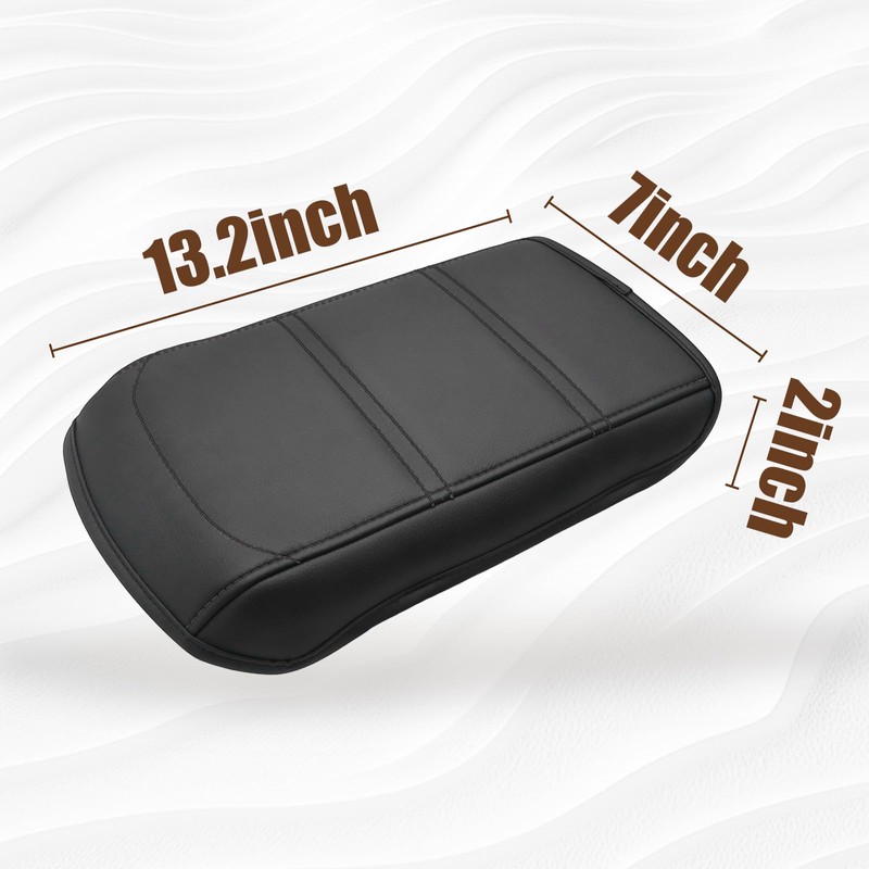 Muslogy Center Console Armrest Cover Fit for GMC Acadia 2023