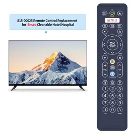 PZL New Universal Replacement Remote Control for Enseo 815-00025 Hotel Hospital with Netlfix