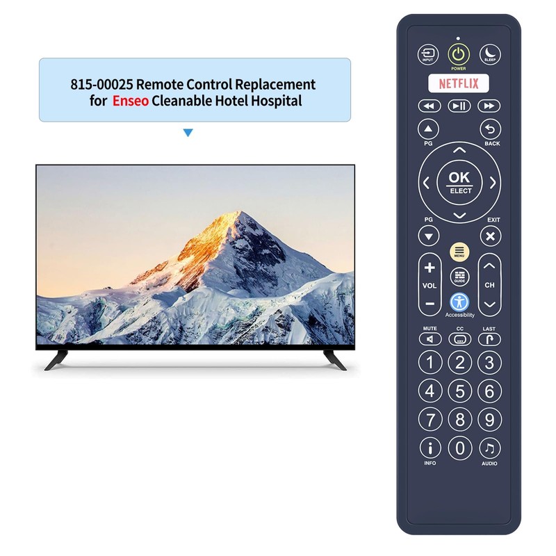 PZL New Universal Replacement Remote Control for Enseo 815-00025 Hotel