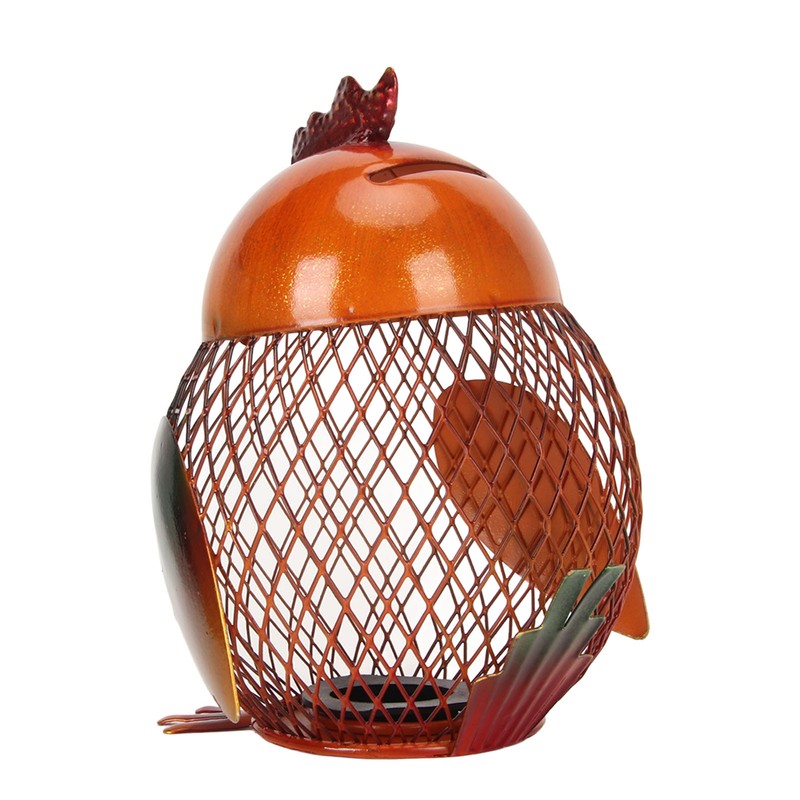Kids Piggy Bank Cute Chick Style Colorfast Metal Stable Base
