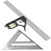 2 Pcs Set Square Carpentry,Square Tool Carpenters Square Combination Square,Carpentry