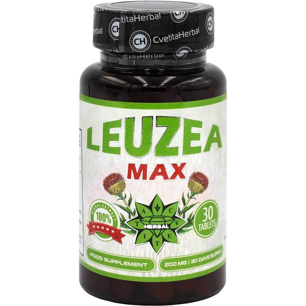 Leuzea Max Maral Root 30 Tablets x 200 mg Natural
